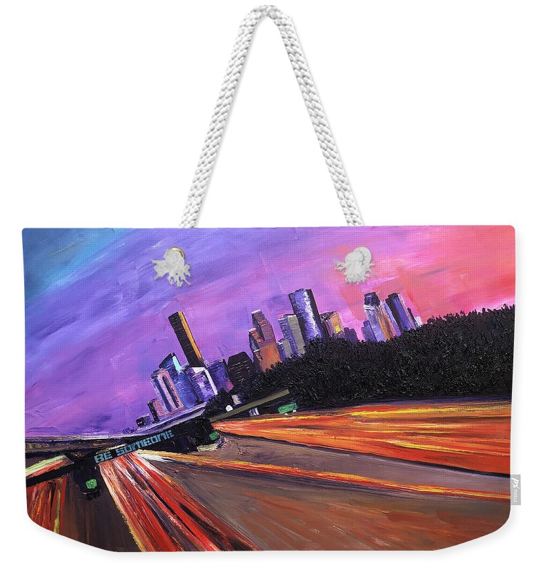 A French View of Houston - Weekender Tote Bag