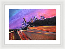 Load image into Gallery viewer, A French View of Houston - Framed Print
