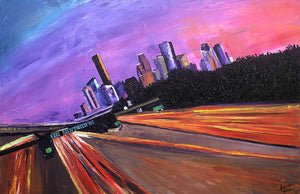 A French View of Houston - Art Print