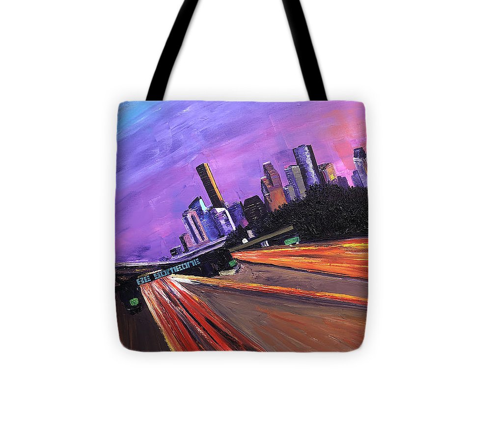 A French View of Houston - Tote Bag