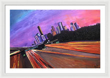 Load image into Gallery viewer, A French View of Houston - Framed Print