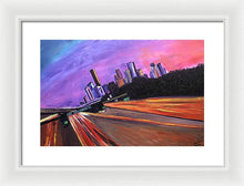 Load image into Gallery viewer, A French View of Houston - Framed Print