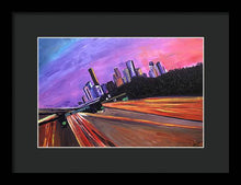 Load image into Gallery viewer, A French View of Houston - Framed Print