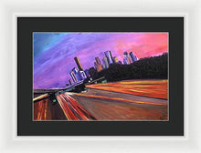 Load image into Gallery viewer, A French View of Houston - Framed Print