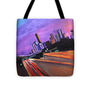 A French View of Houston - Tote Bag