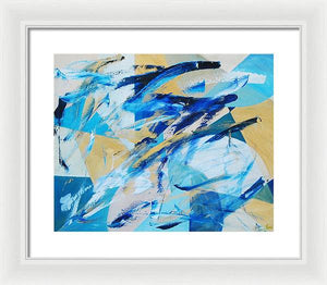 Abstracted Geometry - Framed Print