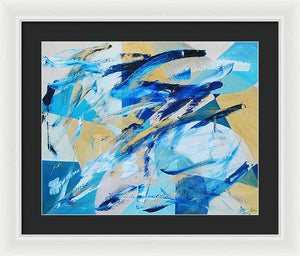 Abstracted Geometry - Framed Print