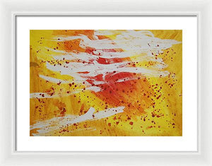 Bailando en El Sol - Framed Print