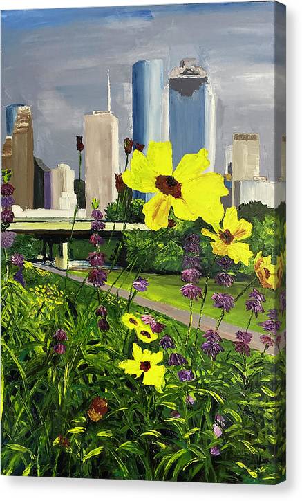 Bayou Blooms - Canvas Print