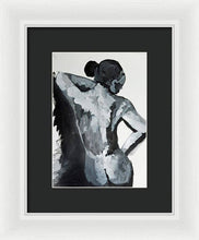 Load image into Gallery viewer, Black White Nude - Framed Print