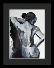 Load image into Gallery viewer, Black White Nude - Framed Print