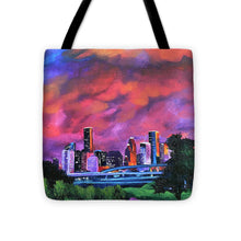 Load image into Gallery viewer, Blazing Houston Sky - Tote Bag