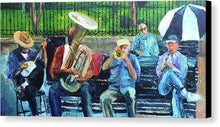 Load image into Gallery viewer, Blues Bench - Canvas Print
