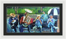 Load image into Gallery viewer, Blues Bench - Framed Print