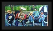 Load image into Gallery viewer, Blues Bench - Framed Print