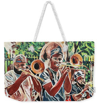 Load image into Gallery viewer, Brass and Iron - Weekender Tote Bag
