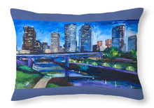 Load image into Gallery viewer, Buffalo Blue - Throw Pillow