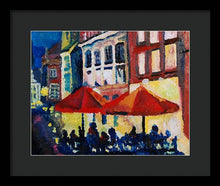 Load image into Gallery viewer, Cafe al fresca - Framed Print