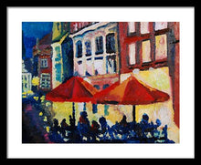 Load image into Gallery viewer, Cafe al fresca - Framed Print