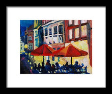 Load image into Gallery viewer, Cafe al fresca - Framed Print