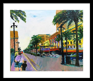 Canal St.  - Framed Print