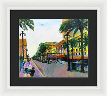 Load image into Gallery viewer, Canal St.  - Framed Print