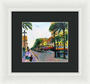 Canal St.  - Framed Print