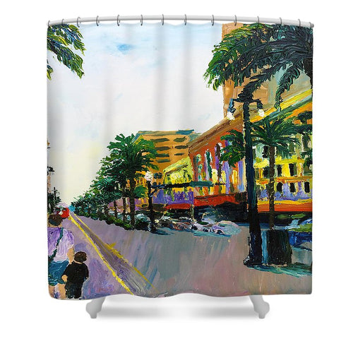 Canal St.  - Shower Curtain