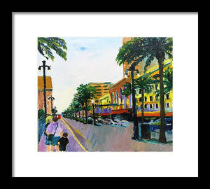 Canal St.  - Framed Print