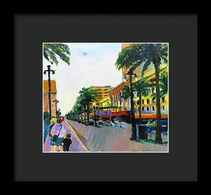 Canal St.  - Framed Print