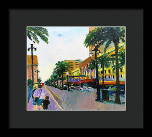 Canal St.  - Framed Print