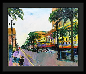 Canal St.  - Framed Print