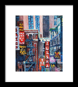 Chinatown - Framed Print