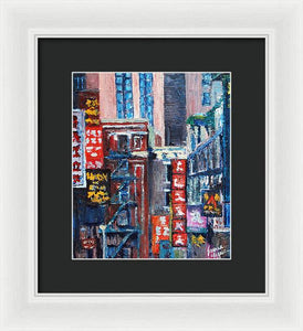 Chinatown - Framed Print