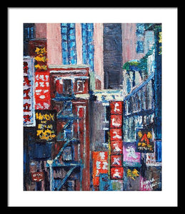 Chinatown - Framed Print
