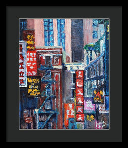 Chinatown - Framed Print