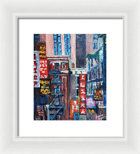 Chinatown - Framed Print