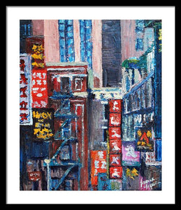 Chinatown - Framed Print