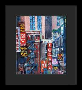 Chinatown - Framed Print