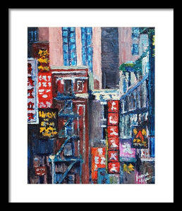 Chinatown - Framed Print