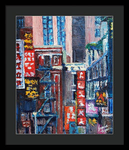 Chinatown - Framed Print