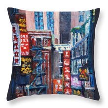 Load image into Gallery viewer, Chinatown - Throw Pillow