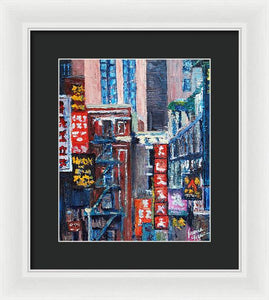 Chinatown - Framed Print