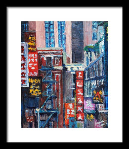 Chinatown - Framed Print