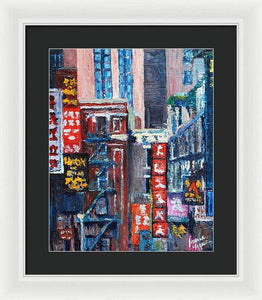 Chinatown - Framed Print