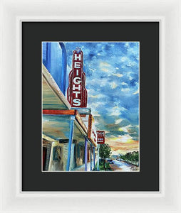 City Heights - Framed Print