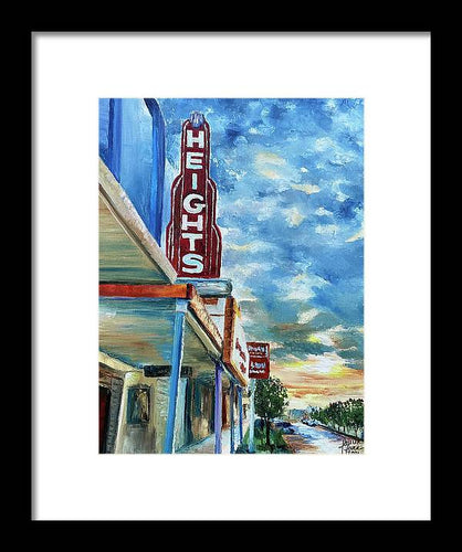 City Heights - Framed Print