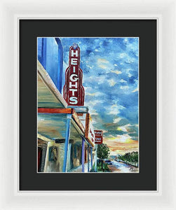 City Heights - Framed Print