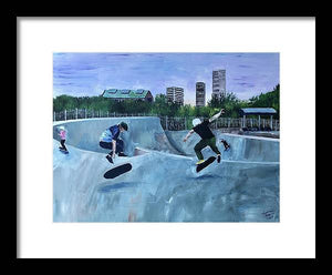 City Wave - Framed Print