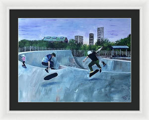 City Wave - Framed Print